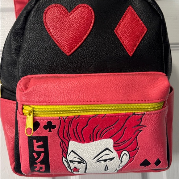 Hunter x Hunter black and pink anime backpack - Picture 3 of 7